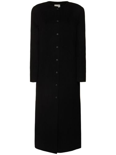 Martil Round Neck Long Coat - LOULOU STUDIO - Modalova