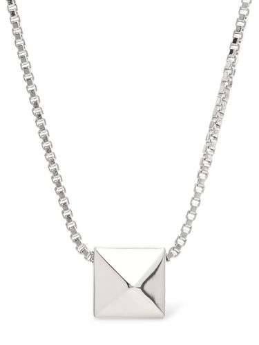 Rockstud Metal Necklace - VALENTINO GARAVANI - Modalova