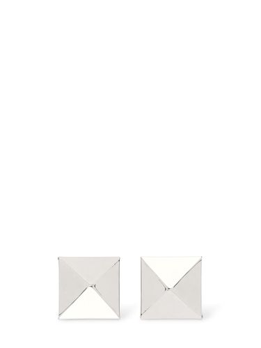 Rockstud Metal Earrings - VALENTINO GARAVANI - Modalova