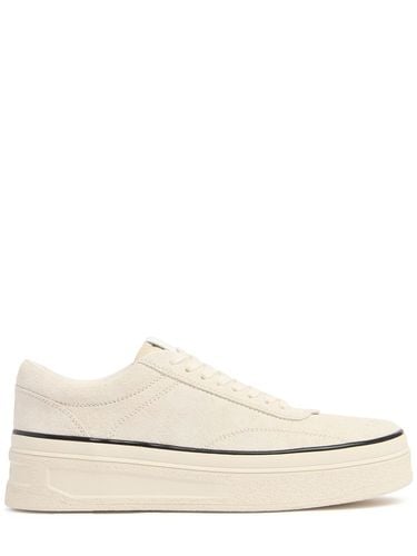 Low Top Suede Sneakers - JIL SANDER - Modalova