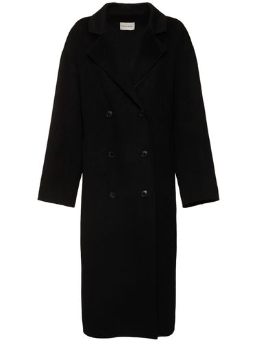 Borneo Double Breast Wool Blend Coat - LOULOU STUDIO - Modalova