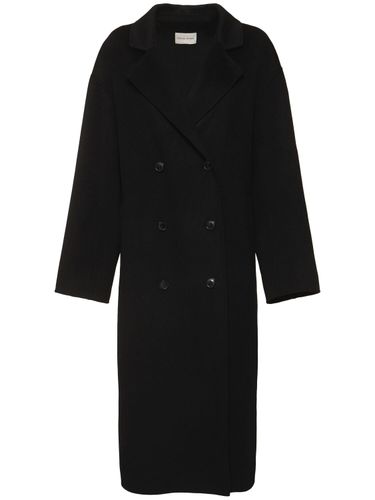 Borneo Double Breast Wool Blend Coat - LOULOU STUDIO - Modalova