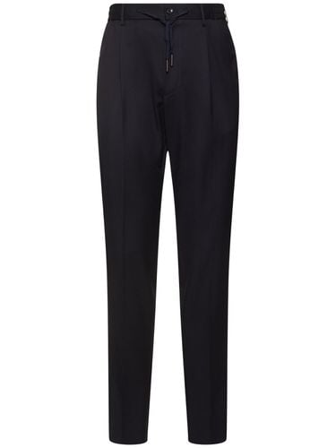 Super 110's Wool Jogger Pants - TAGLIATORE - Modalova