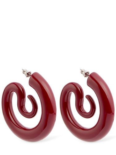 Medium Serpent Hoop Earrings - PANCONESI - Modalova