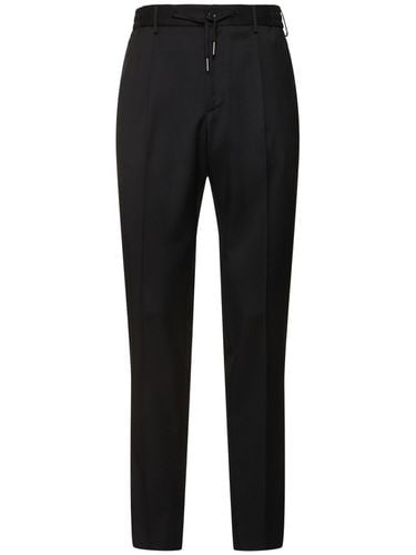 Super 110's Wool Jogger Pants - TAGLIATORE - Modalova