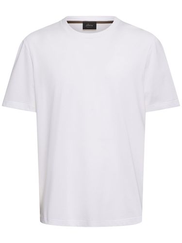 Cotton Jersey T-shirt - BRIONI - Modalova