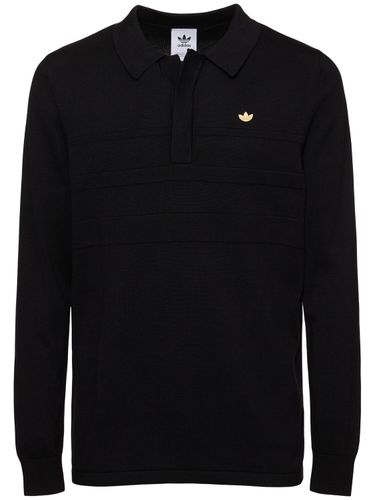 Long Sleeve Polo Shirt - ADIDAS ORIGINALS - Modalova