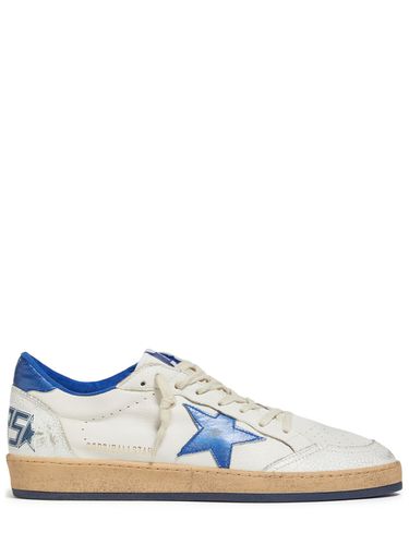 Mm Ball Star Nappa Laminated Sneakers - GOLDEN GOOSE - Modalova