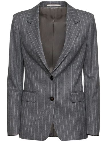 J-parigi Pinstripe Wool Blazer - TAGLIATORE 0205 - Modalova