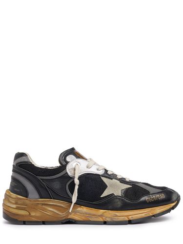 Mm Running Dad Net & Nappa Sneakers - GOLDEN GOOSE - Modalova