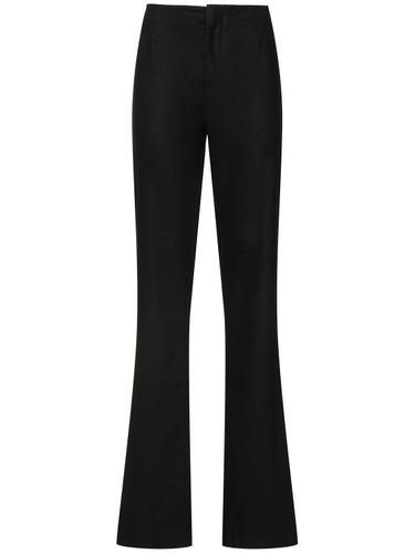 Morrison Stretch Wool Straight Pants - THE FRANKIE SHOP - Modalova