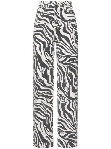 Printed Straight Jeans - ROTATE - Modalova