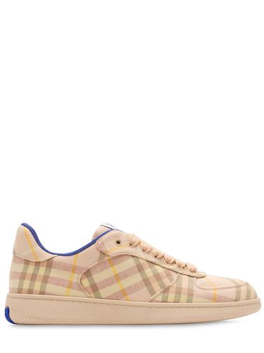 Lf Terrace Check Sneakers - BURBERRY - Modalova