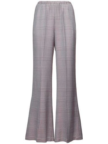 Prince Of Wales Flared Pants - FORTE_FORTE - Modalova