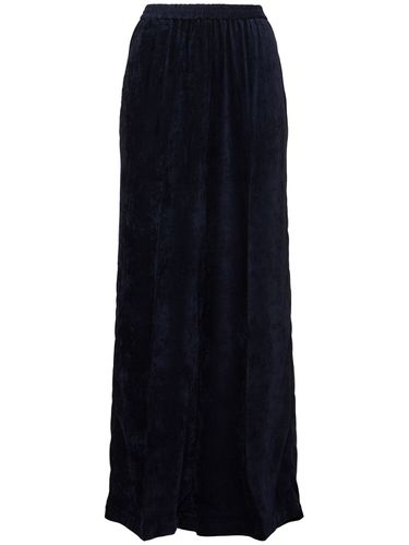 Velvet Wide Leg Pants - FORTE_FORTE - Modalova