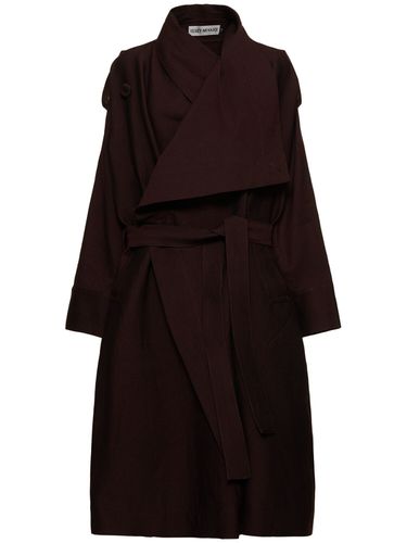 Enclothe Washi Wool Blend Coat - ISSEY MIYAKE - Modalova