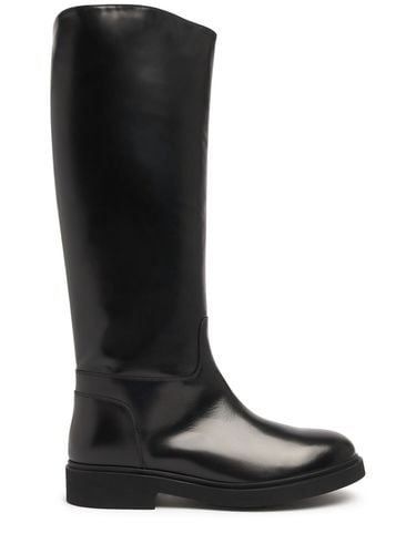 Mm Leather Riding Boots - LEGRES - Modalova