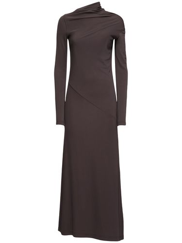 Draped Jersey Long Dress - TOTEME - Modalova