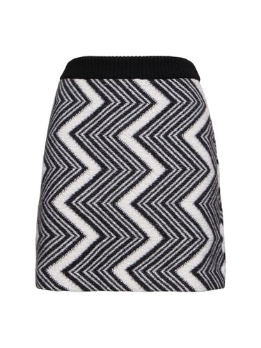 Wool Knit Mini Skirt - MISSONI - Modalova