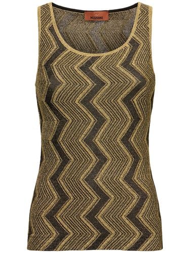 Lurex Sleeveless Top - MISSONI - Modalova