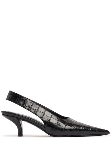 Mm Classic Croc Embossed Slingbacks - TOTEME - Modalova