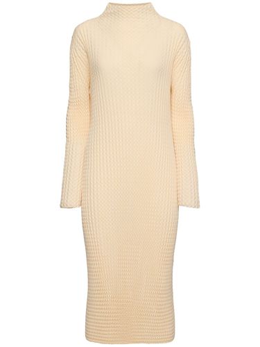 Spongy-48 Cotton Blend Midi Dress - ISSEY MIYAKE - Modalova