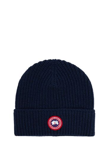 Cappello Arctic Disc Rib Toque In Lana - CANADA GOOSE - Modalova