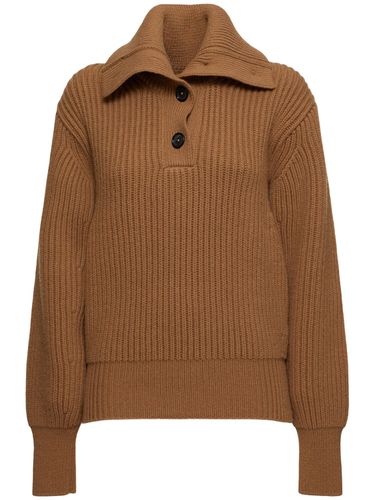 Wool & Cashmere Knit Sweater - ALEXANDER MCQUEEN - Modalova