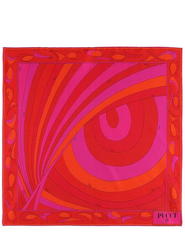 Silk Twill Scarf - PUCCI - Modalova