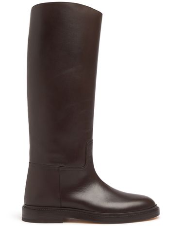 Mm Leather Riding Boots - LEGRES - Modalova