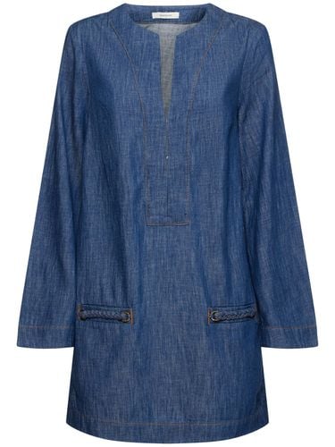 Wylie Cotton Denim Kaftan Dress - ZIMMERMANN - Modalova