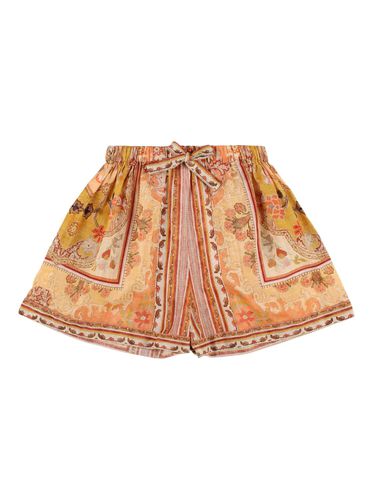 Shorts De Algodón Estampados - ZIMMERMANN - Modalova