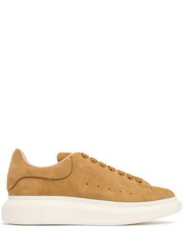 Oversized Leather Sneakers - ALEXANDER MCQUEEN - Modalova