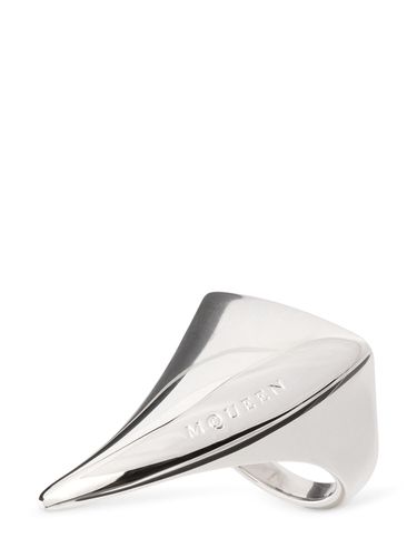 Tiger Claw Brass Ring - ALEXANDER MCQUEEN - Modalova