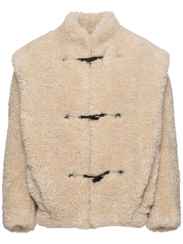 Avalia Short Shearling Coat - MARANT ETOILE - Modalova