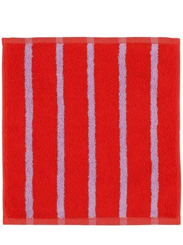 Porcelain Stripe Cotton Washcloth - DUSEN DUSEN - Modalova