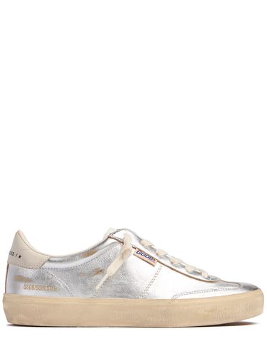 Mm Soul Star Laminated Leather Sneaker - GOLDEN GOOSE - Modalova