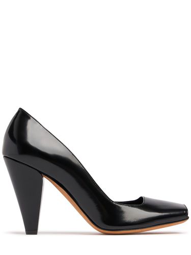 Mm Cedar Open Toe Leather Pumps - KHAITE - Modalova