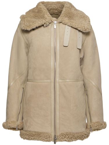 Cappotto In Shearling - BURBERRY - Modalova