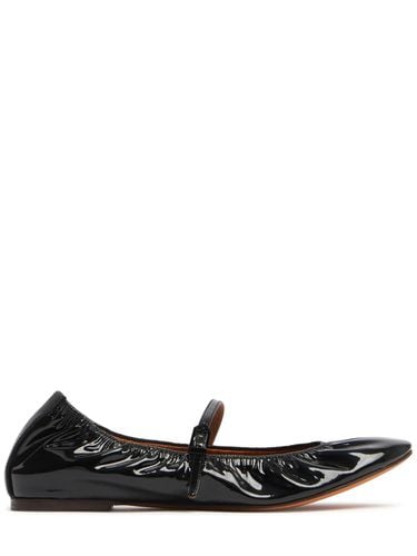 Mm Glossy Leather Mary Jane Flats - LANVIN - Modalova