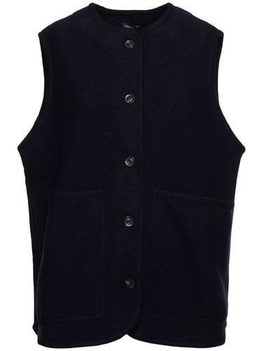 Chicago Buttoned Wool Vest - SOEUR - Modalova