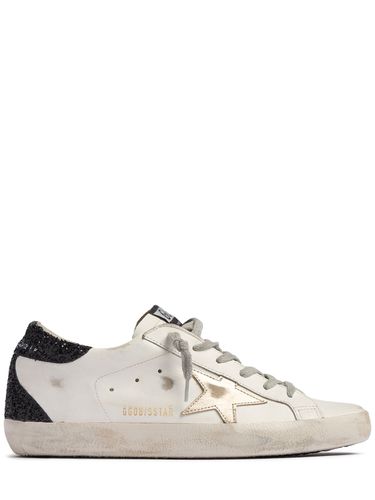 Mm Super-star Leather Sneakers - GOLDEN GOOSE - Modalova