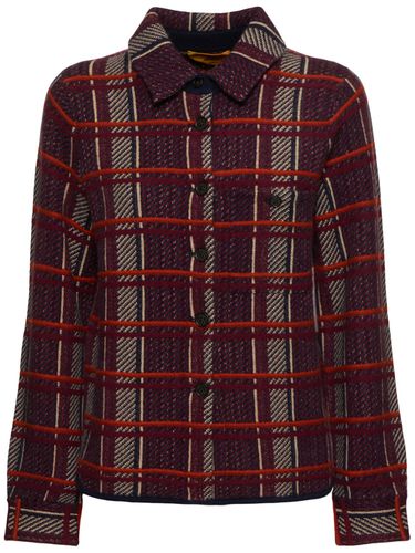 Dylan Cashmere Knit Plaid Shirt - GUEST IN RESIDENCE - Modalova