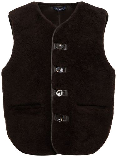 Bonifacio Shearling Vest - SOEUR - Modalova