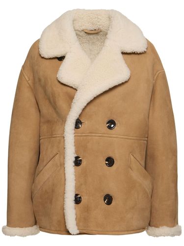 Bonn Shearling Short Coat - SOEUR - Modalova