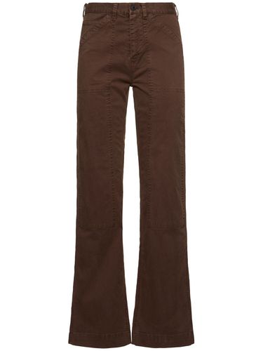 Tibault Cotton Blend Straight Pants - NILI LOTAN - Modalova