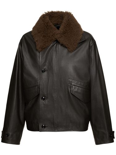 Quilted Leather Jacket - LEMAIRE - Modalova