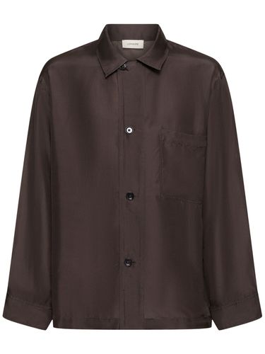 Silk Pajama Shirt - LEMAIRE - Modalova