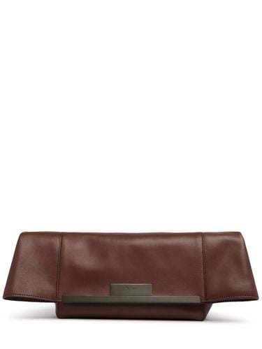 Small Clasp Leather Clutch - MAX MARA - Modalova