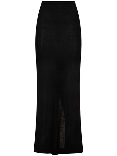 Emma Cashmere Knit Long Skirt - ÉTERNE - Modalova